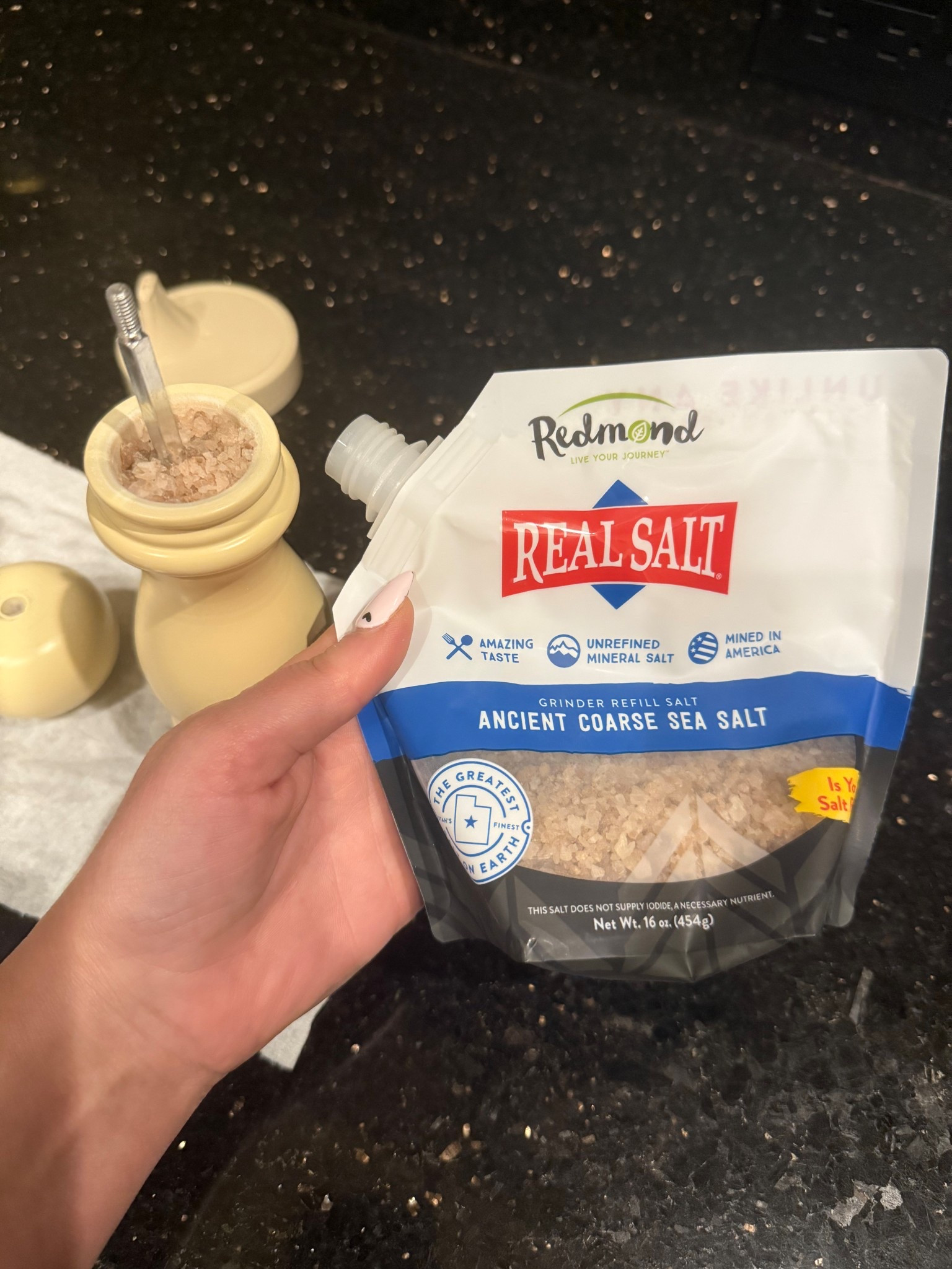 Everyone says “salt is bad for you,” but the truth is… we actually need it — it’s just about using the right kind 🌿🧂

I use Redmond’s Real Salt for literally everything — cooking, seasoning, even on my avocado toast. It’s unrefined, full of trace minerals, and doesn’t have all the additives that most table salts do. It’s basically salt the way nature intended.

I grab the two-pack on Amazon and it lasts forever! Once you switch, you’ll never go back to the plain white stuff 😋

#RedmondRealSalt #CleanIngredients #KitchenFavorites #LTKhome #LTKwellness