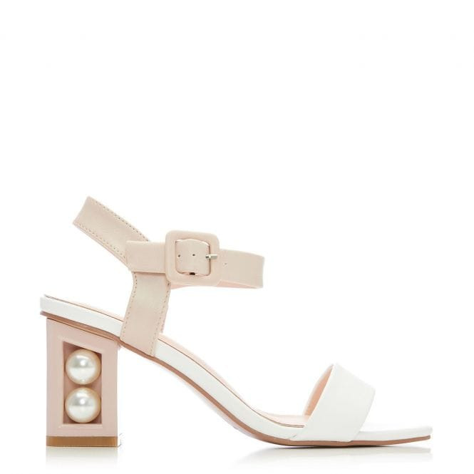 Sandypearl Nude - White Porvair | Moda in Pelle UK