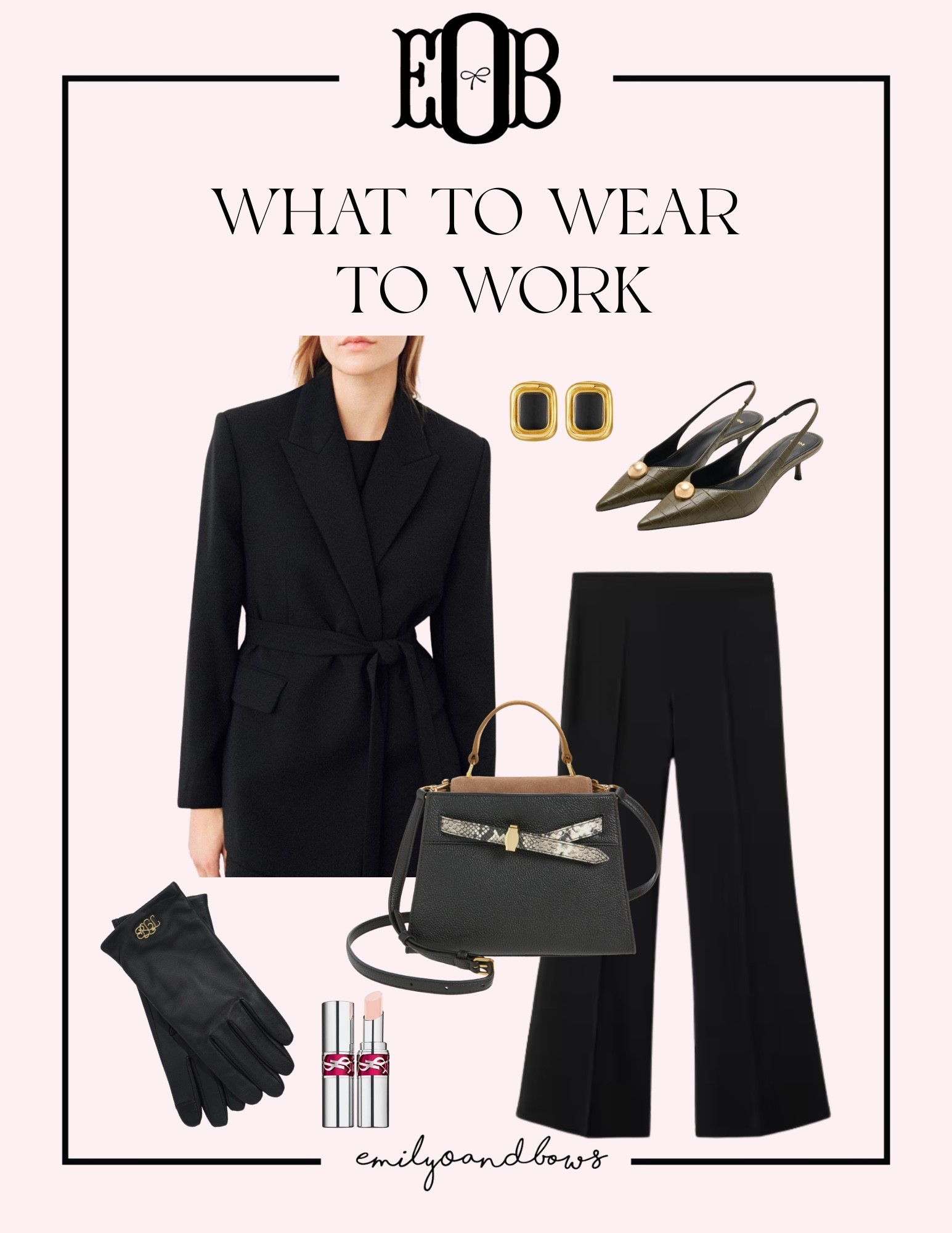 What to wear to work in the winter! 