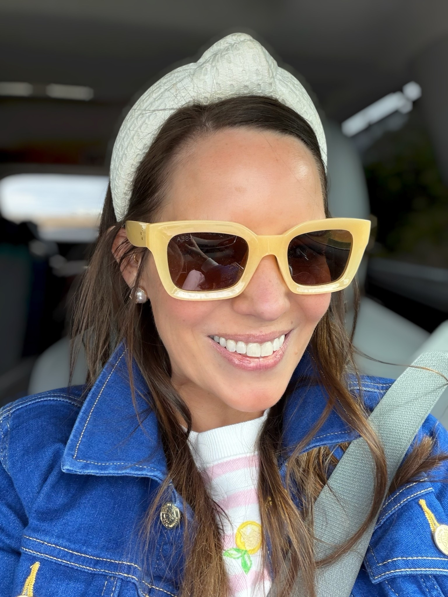 Sunny Day Accessories ☀️💛


The easiest way to elevate an everyday look = the right accessories ✨ loving this combo of soft neutrals and warm tones for a fresh, spring-ready vibe 🌼

These creamy yellow sunnies add the perfect pop (and instantly make everything feel more fun 😎), paired with classic pearl studs and a feminine eyelet headband for that polished, preppy touch. Toss in a cute phone case and you’ve got all the little details that pull a look together effortlessly 💛

Simple, chic, and just the right amount of playful—these are the pieces I reach for on repeat!

spring accessories, preppy style, sunglasses outfit, neutral accessories, pearl earrings, headband style, everyday essentials, casual chic look, feminine accessories, sunny day outfit

#LTKOver40 #LTKSeasonal #LTKootd