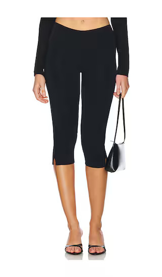 Maxine Capri in Black | Revolve Clothing (Global)