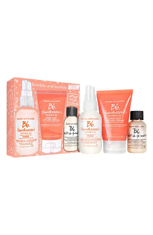 Bumble and bumble. Travel-Size Prep, Style + Extend Hair Set $48 Value at Nordstrom, Size 6.8 Oz | Nordstrom