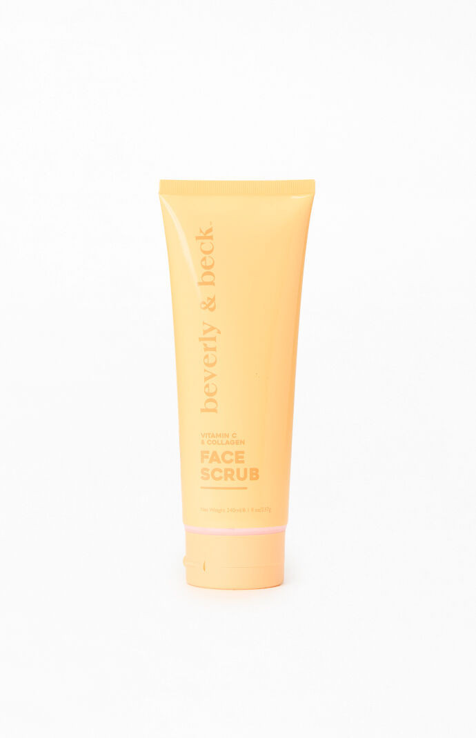 Beverly & Beck Vitamin C & Collagen Face Scrub in Yellow | PacSun