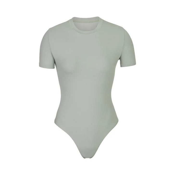 COTTON JERSEY T-SHIRT BODYSUIT | SKIMS (US)