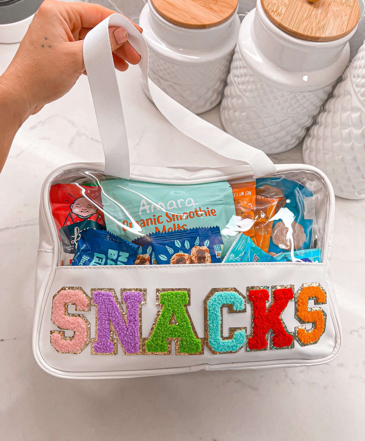 Favorite travel snack bag!