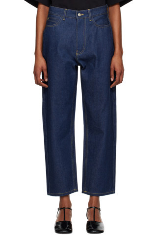 Indigo Ruthe Jeans | SSENSE
