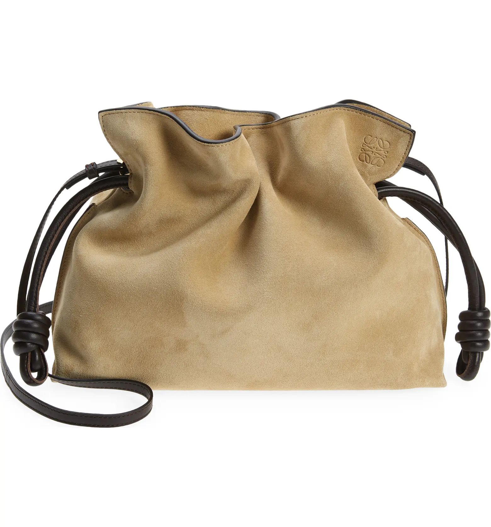 Loewe Flamenco Knot Suede Clutch | Nordstrom | Nordstrom