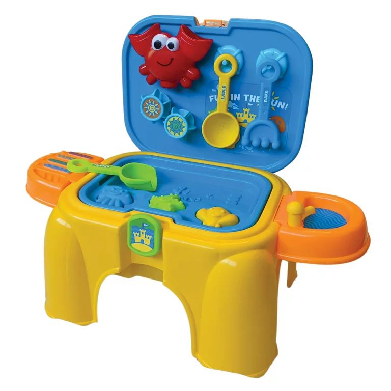 Sand and Water Table, Portable Playset, Plastic, Children's Outdoor Play, Ages 3+ by MinnARK - Wa... | Walmart (US)