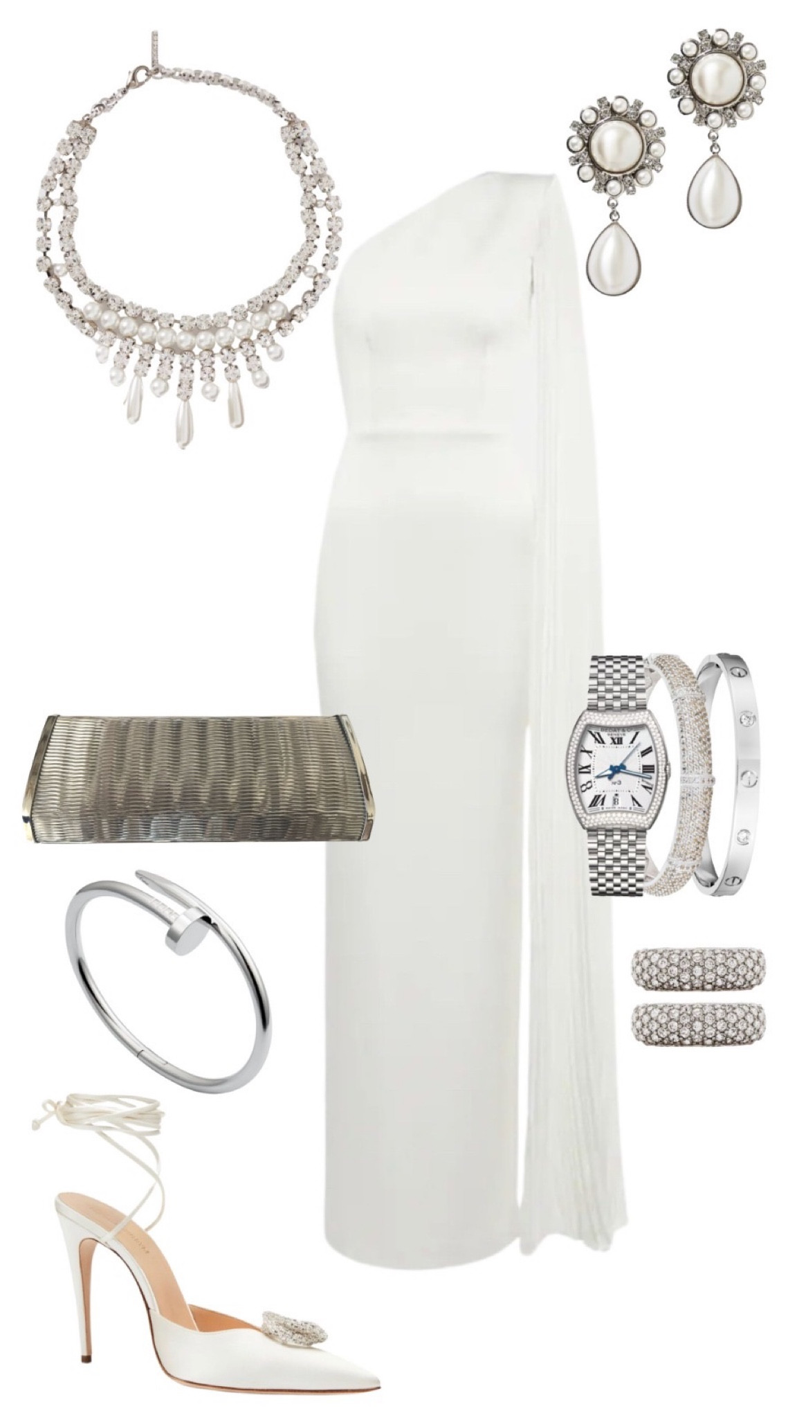 My birthday look 🤍

White dress, white gown, silver jewelry, special occasion outfit, evening gown, evening look

#LTKSeasonal #LTKstyletip #LTKsalealert