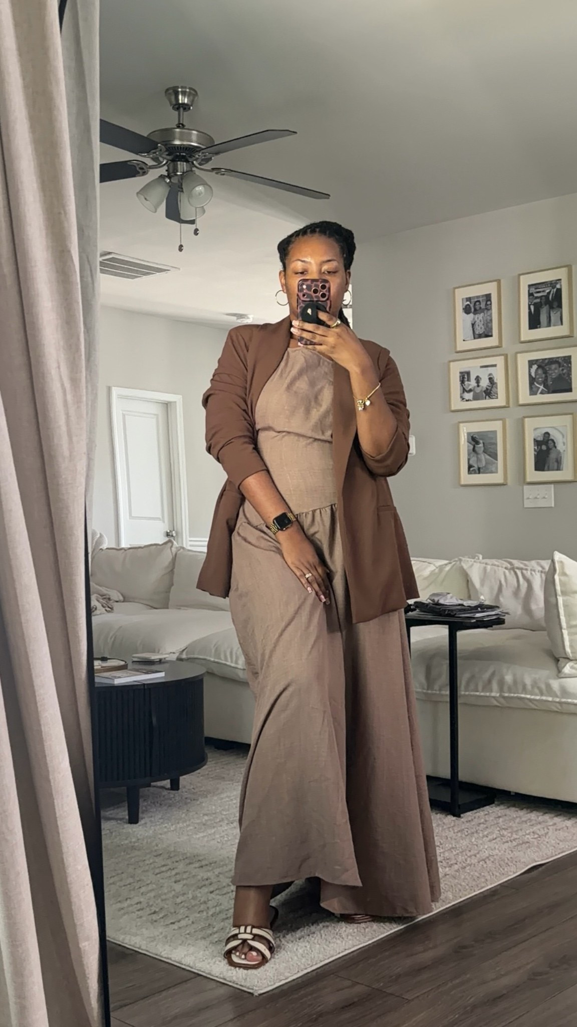 Office fit is very brown today 🤎🤭

#LTKMidsize #LTKTall #LTKWorkwear