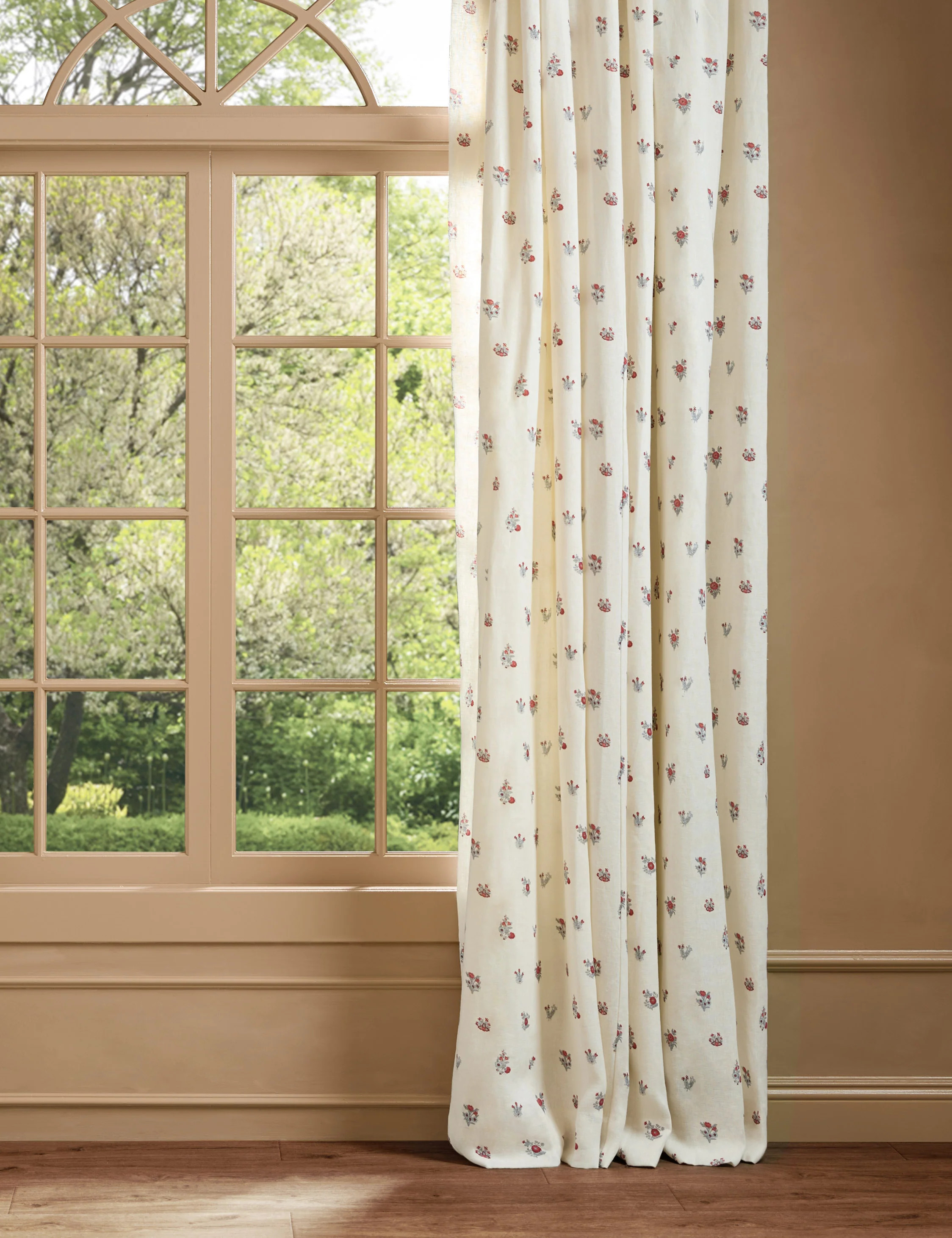 Mayfair Linen Curtain Panel | Lulu and Georgia 