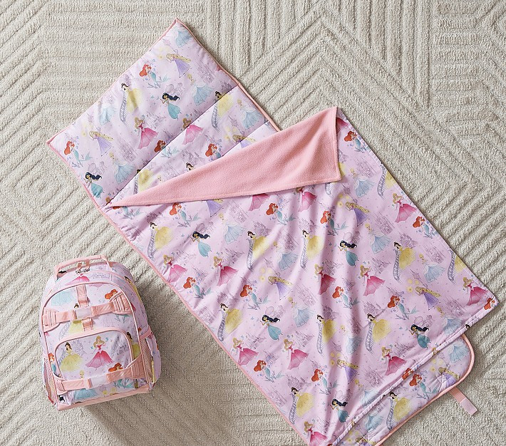 Mackenzie Disney Princess Castle Backpack and Nap Mat Bundle, Set of 2 | Pottery Barn Kids