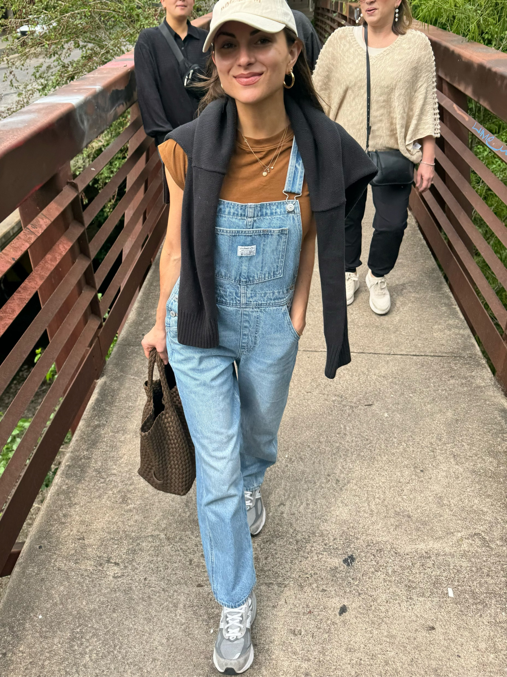 denim overalls on repeat! 