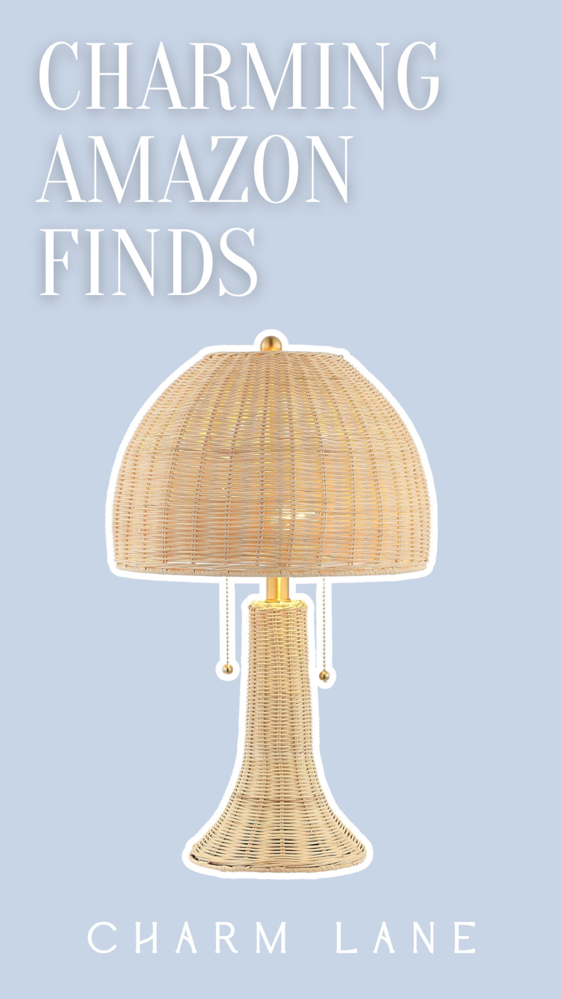 Love this coastal rattan lamp from Amazon - perfect for grandmillennial or coastal spaces 

#LTKhome #LTKstyletip #LTKfindsunder100