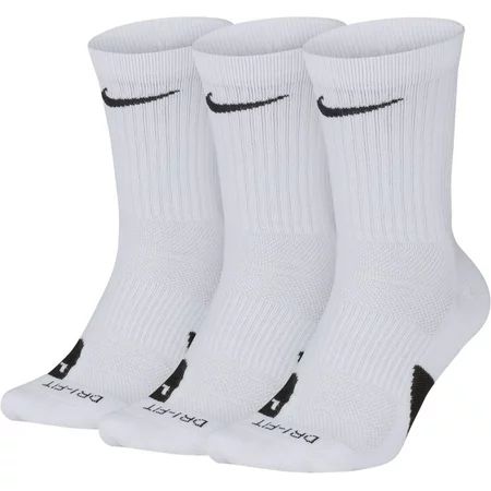 Nike Elite Basketball Crew Socks 3 Pack | Walmart (US)