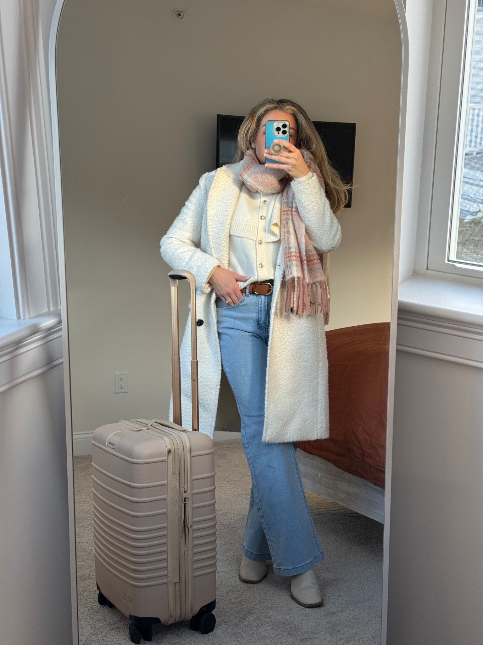 Cozy winter outfit for my road trip to Portland, Maine. ❄️

#LTKdayinmylife #LTKTravel #LTKootd