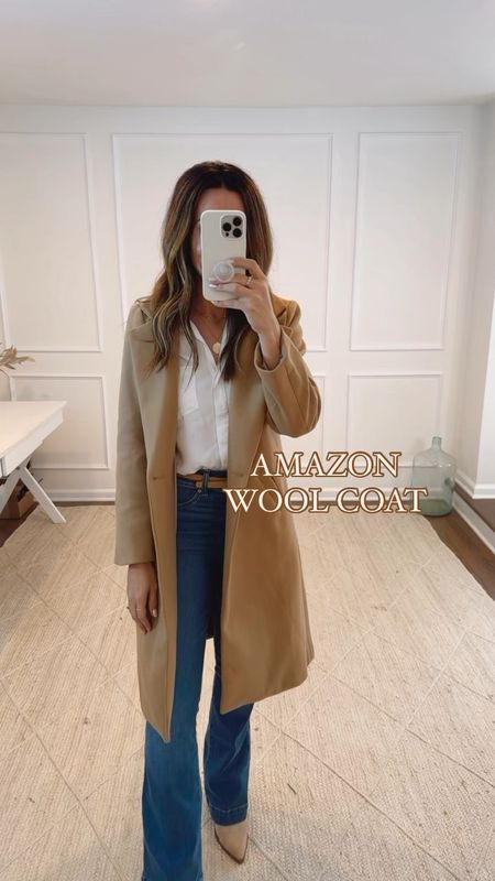 Classic, chic coat for only $60! 

Amazon coat, Amazon find, wool coat, winter coat, camel coat 



#LTKfindsunder100 #LTKVideo #LTKSeasonal