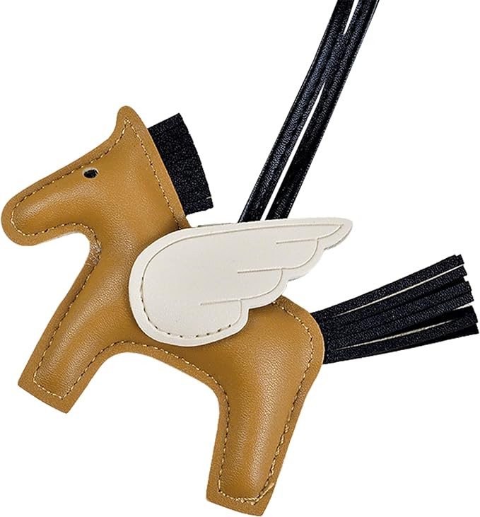 Leather Horse Bag Charm, PU Bags Charm for Women Girls Ladies | Amazon (US)
