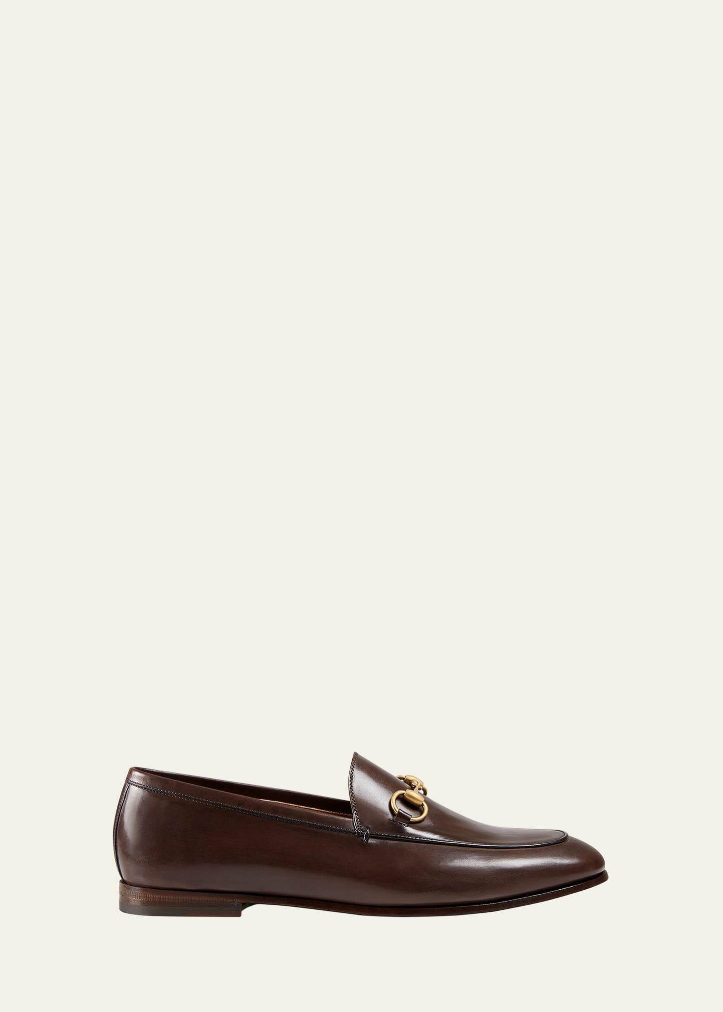 Gucci Jordaan Leather Bit Loafers | Bergdorf Goodman