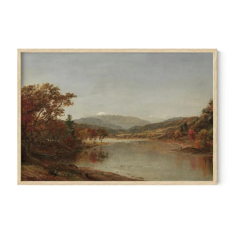 HAUS AND HUES Landscape Art Country Decor - Mountain Vintage French Wall Art Ideal for Country De... | Walmart (US)