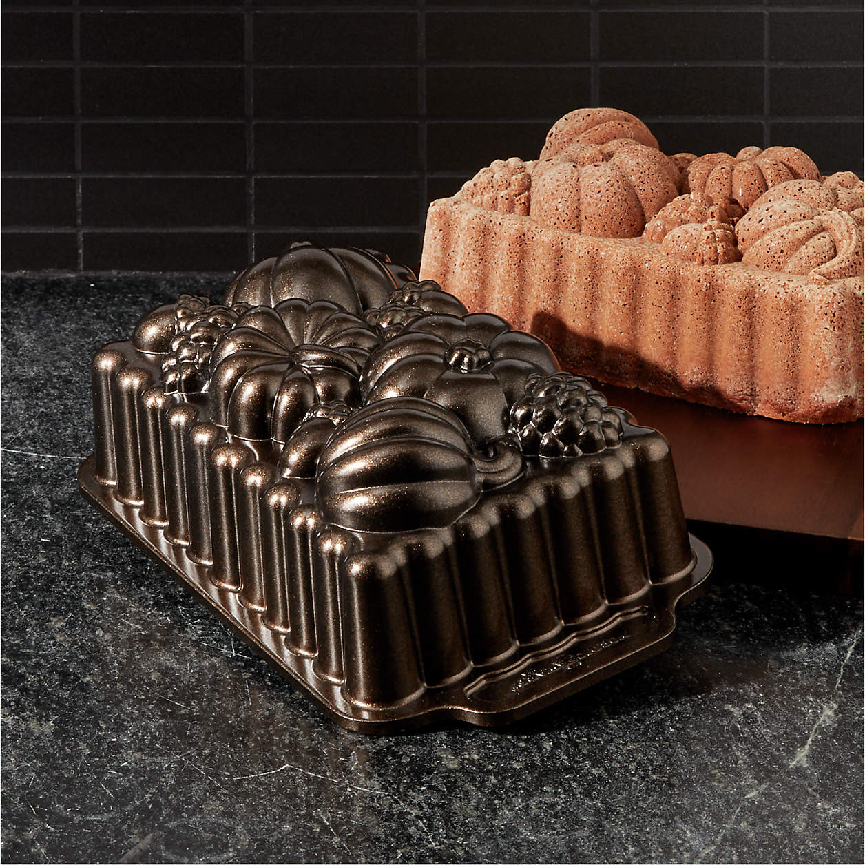 Nordic Ware Harvest Bounty Loaf Pan + Reviews | Crate & Barrel | Crate & Barrel