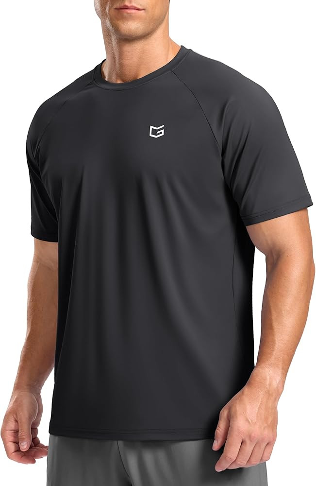 G Gradual Men's Athletic Workout T-Shirts Moisture Wicking Cooling Running Shirts Short Sleeve Pe... | Amazon (US)
