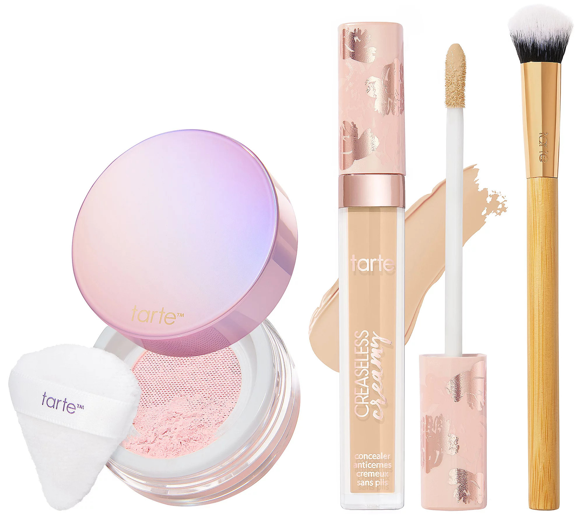tarte Creaseless Correcting Complexion Trio | QVC
