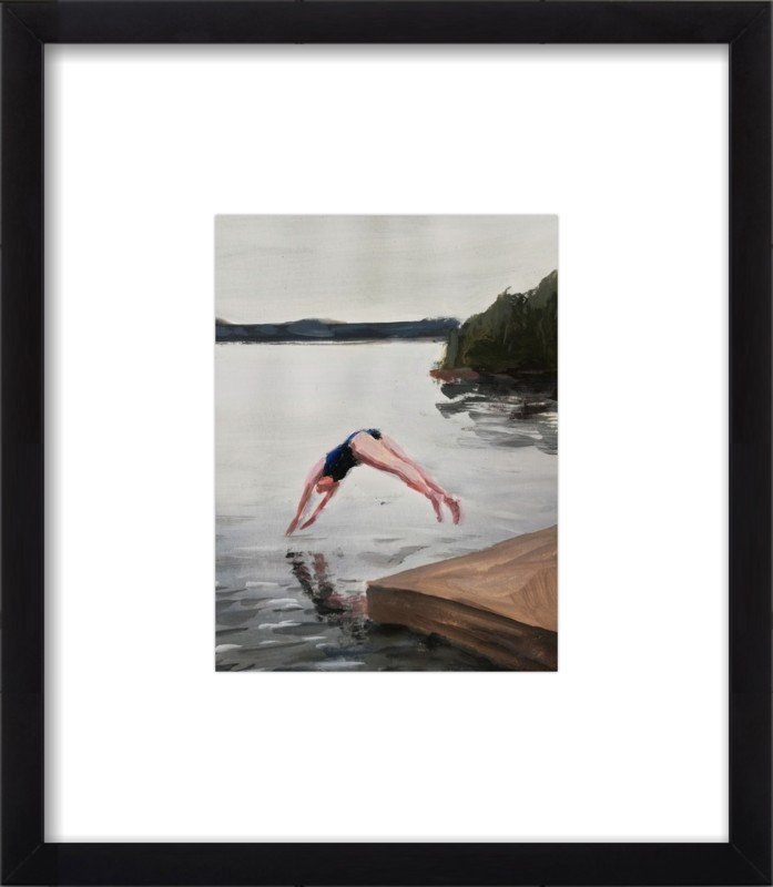 lake swimmer | Artfully Walls