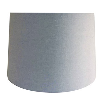 allen + roth 10-in x 15-in Sky Blue Fabric Drum Lamp Shade | Lowe's