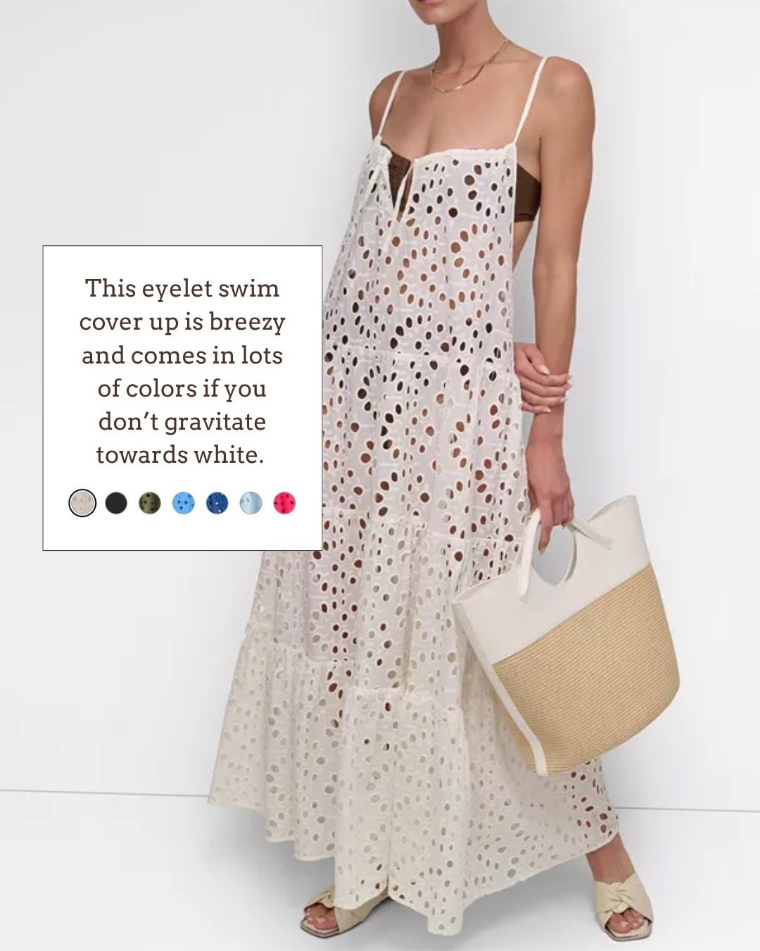 The prettiest eyelet swim coverup 🙌🏻🙌🏻

#LTKSeasonal #LTKSwim #LTKMothersDay