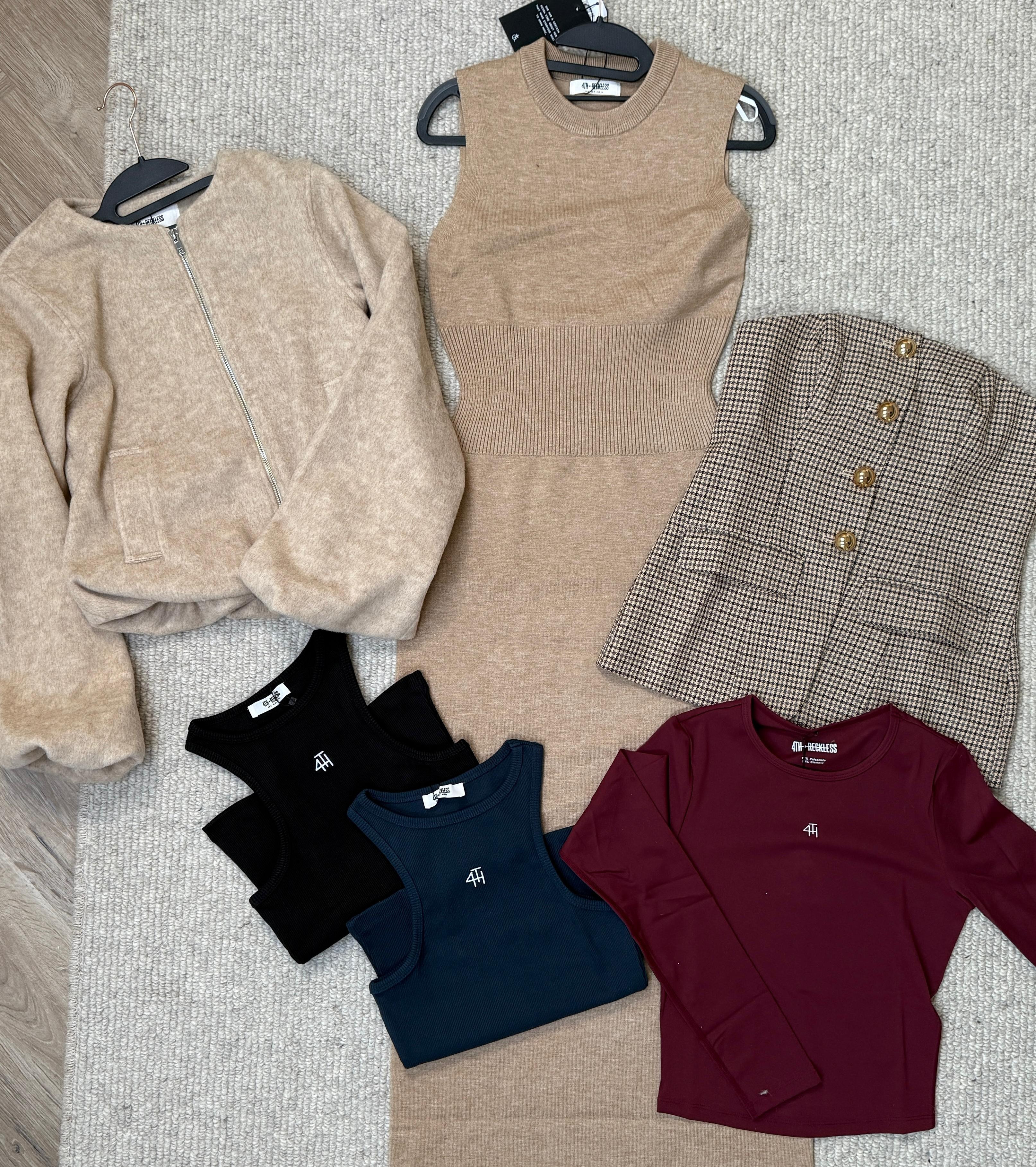 4th & Reckless Edit, Wool Bomber Jacket, Top, Maxi Dress, Corset, Socks, Long Sleeve Top, 4th & Reckless 

 #LTKFashionMonth #LTKuk #LTKstyletip