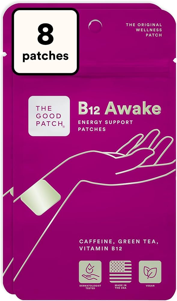 The Good Patch B12 Awake Energy Patch (8 Total Patches) | Amazon (US)