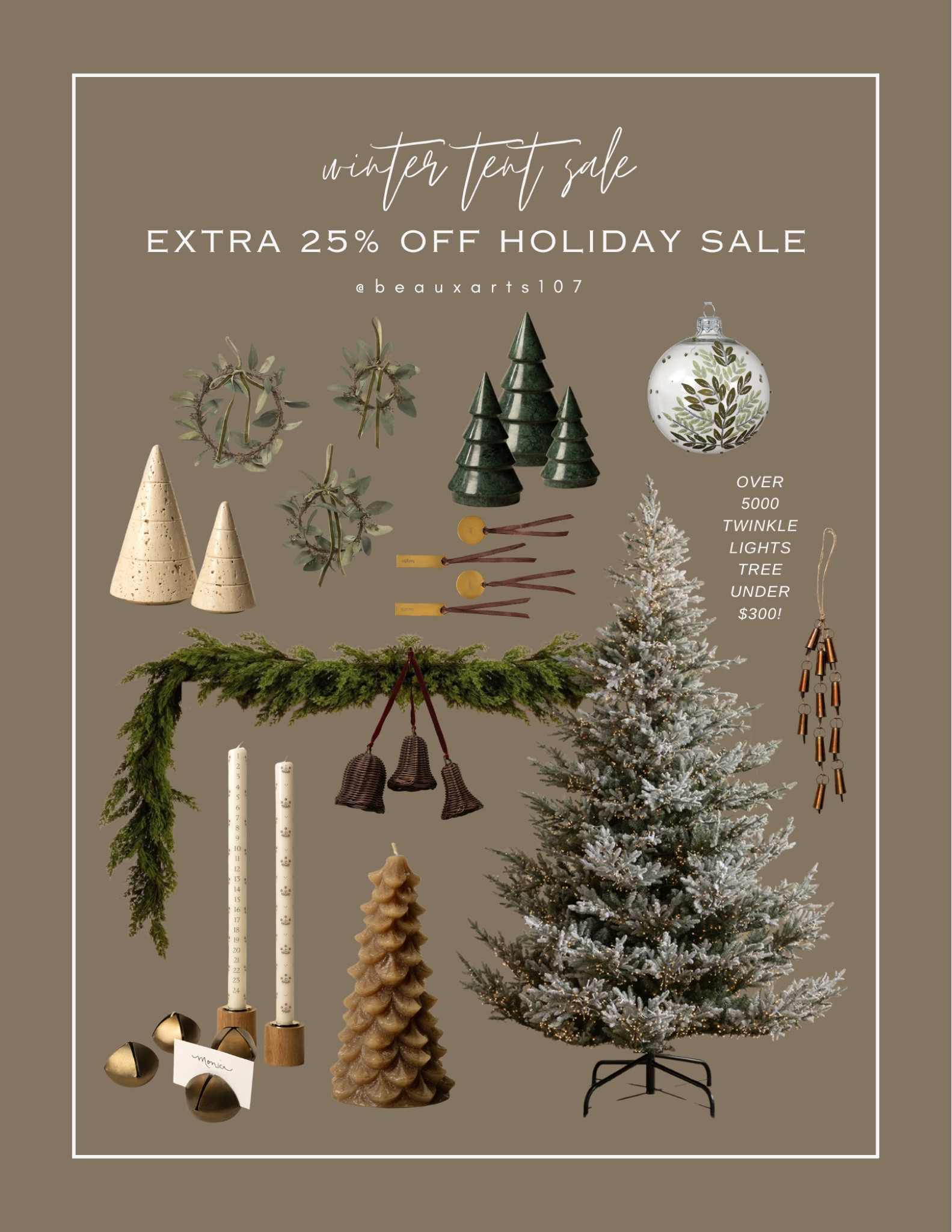 Shop the winter tent sale and save big on these beautiful holiday decor deals for next year!!!

#LTKSaleAlert #LTKSeasonal #LTKHoliday