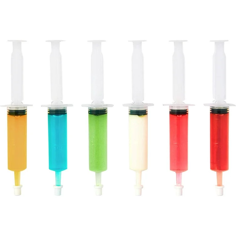 JOLLY CHEF 50Pieces 1.5 oz Clear Plastic Jello Shots Syringes | Walmart (US)