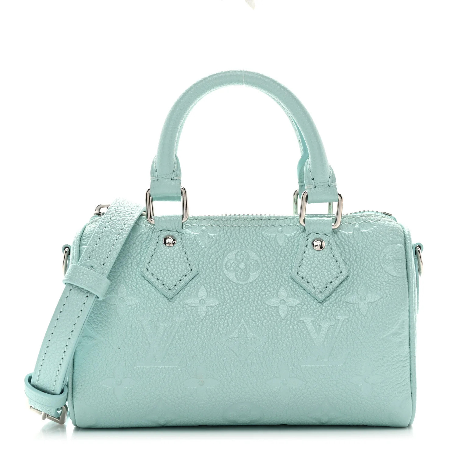 Empreinte Monogram Nano Speedy Pearly Lagoon Turquoise | FASHIONPHILE (US)