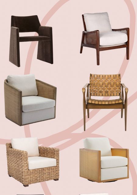 Accent chairs I love!

#LTKhome