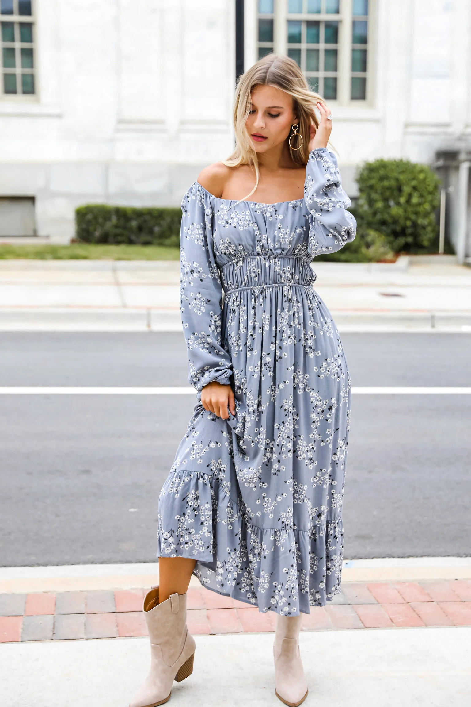 Bring Your Best Floral Maxi Dress | Dress Up