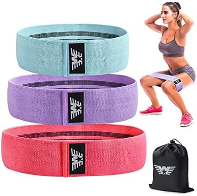 Resistance Bands for Legs and Butt,Exercise Bands Set Booty Bands Hip Bands Wide Workout Bands Sp... | Amazon (US)