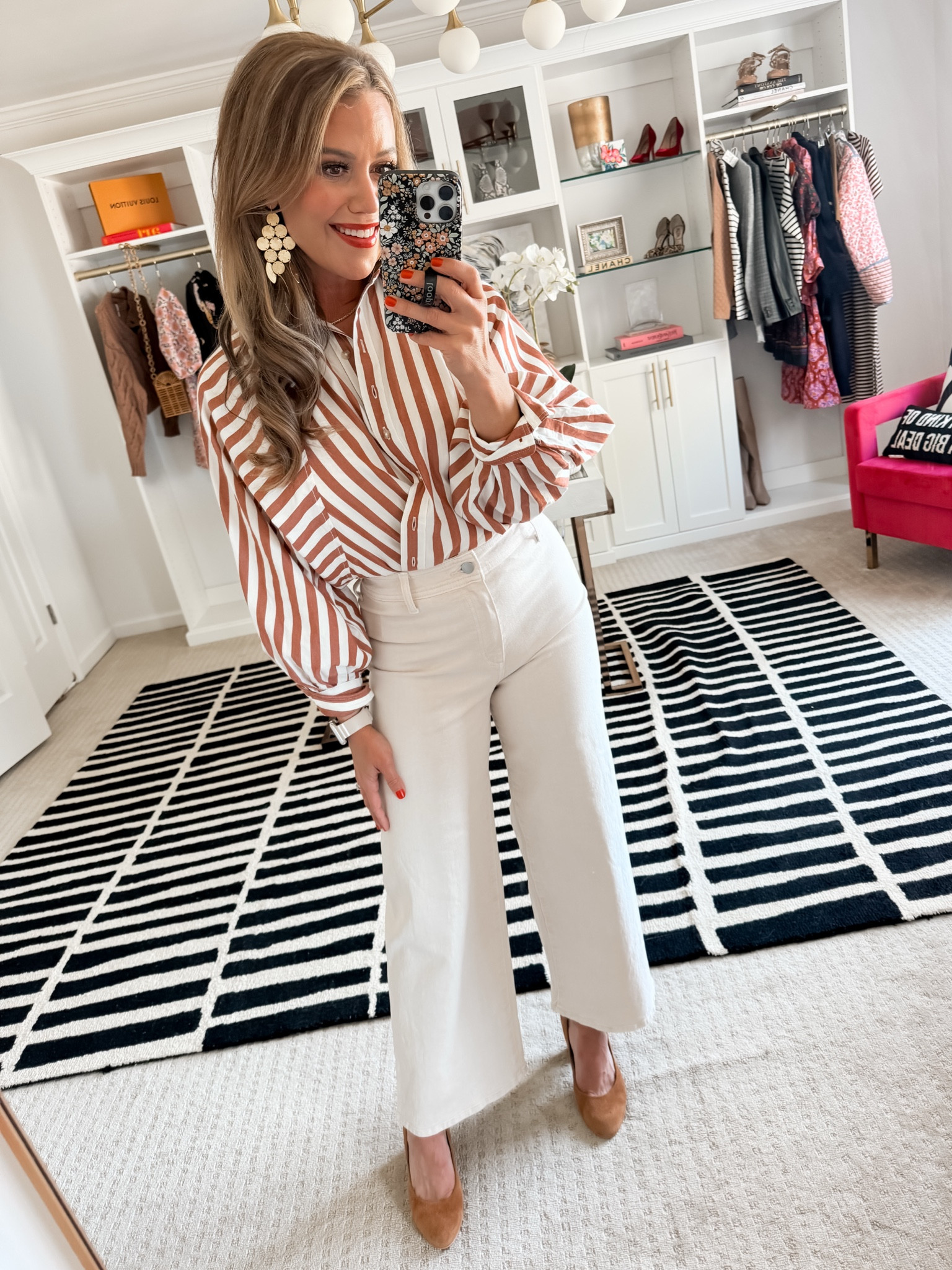 $28 Target jeans + my fav blouse of the season!

#LTKStyleTip #LTKFindsUnder50 #LTKSeasonal