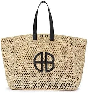 Designer Straw Beach Travel Tote Set Handwove Fish Net Bag Fashion Square Shoulder Handbag 2023 S... | Amazon (US)