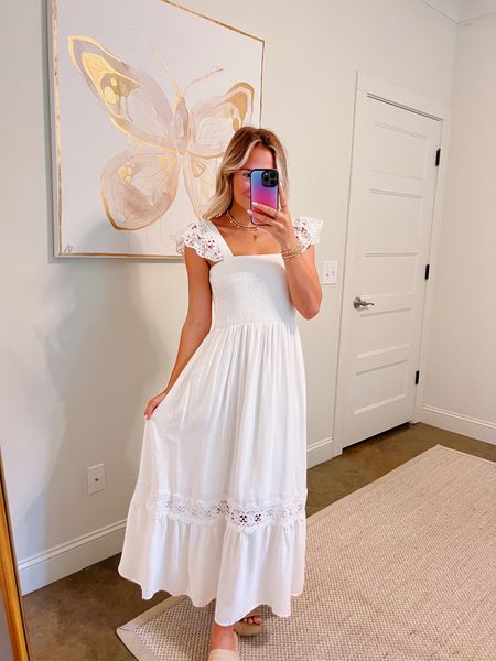 white summer dress/beach maxi✨ wearing a small!!!

#LTKTravel #LTKStyleTip #LTKFindsUnder100