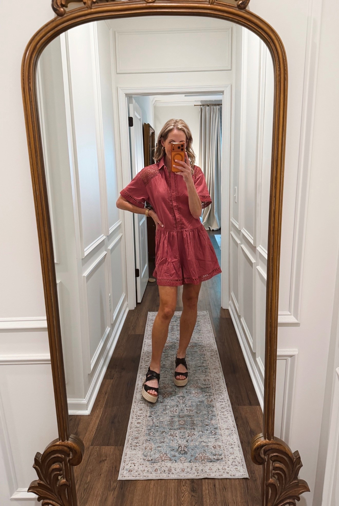 New arrival! $26 women’s crochet romper size XL to four XL
