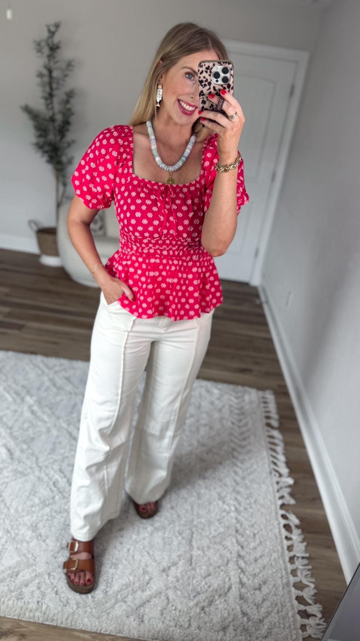 Weekend Walmart Wins try-on
Puff sleeve square neck top- small
White drapey jeans- small

#LTKmomlife #LTKootd
