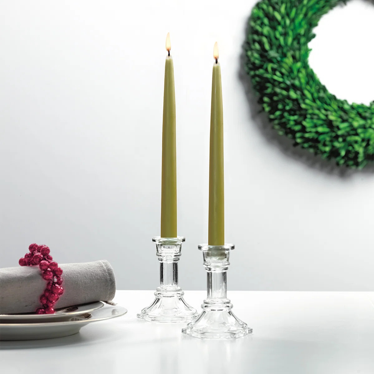 Bayberry Scented Taper Candle | Wayfair North America