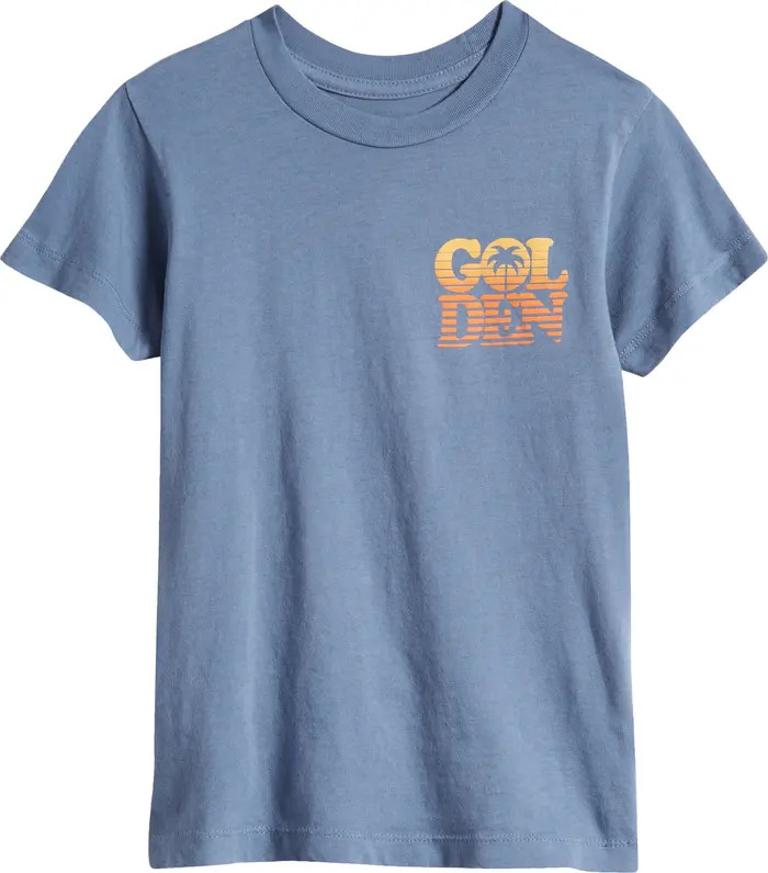 Tiny Whales Kids' Golden Cotton Graphic T-Shirt | Nordstrom | Nordstrom