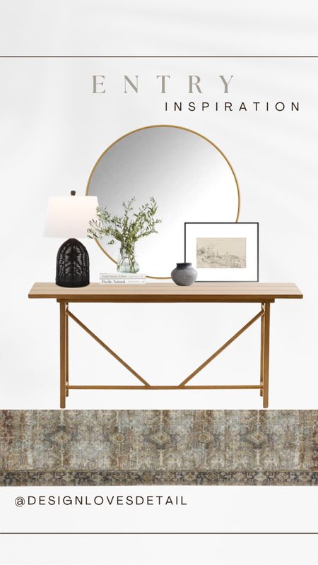 Created this entry design around this stunning console that is such a good deal!!

#LTKhome #LTKSeasonal #LTKHoliday