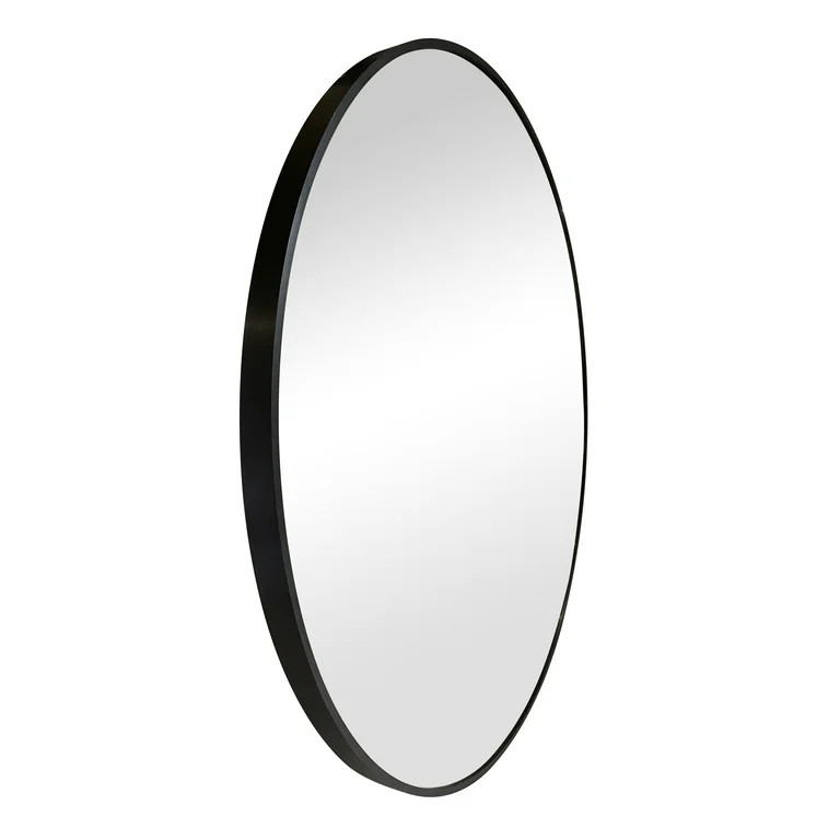 Better Homes & Gardens Wall Mirror Round, 32IN Diameter, Black Finish | Walmart (US)