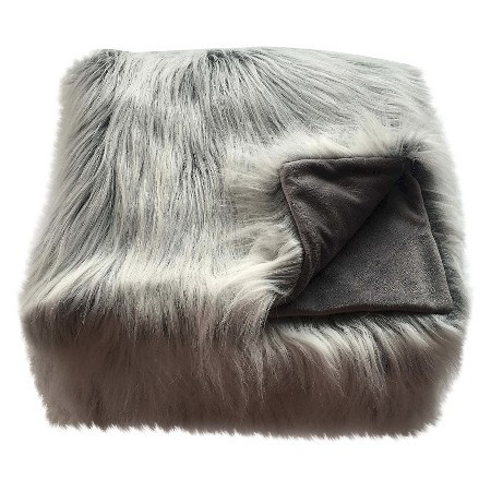 Faux Fur Throw Blanket White - Threshold™ | Target