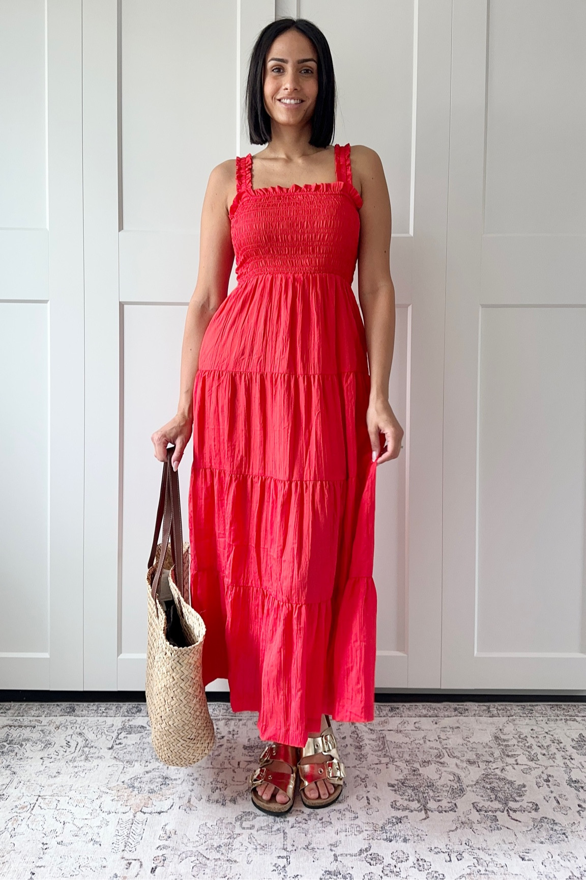 high slit maxi dress plus size Plus-Size Long Casual Sleeveless Maxi Dress Light Taupe / XLarge