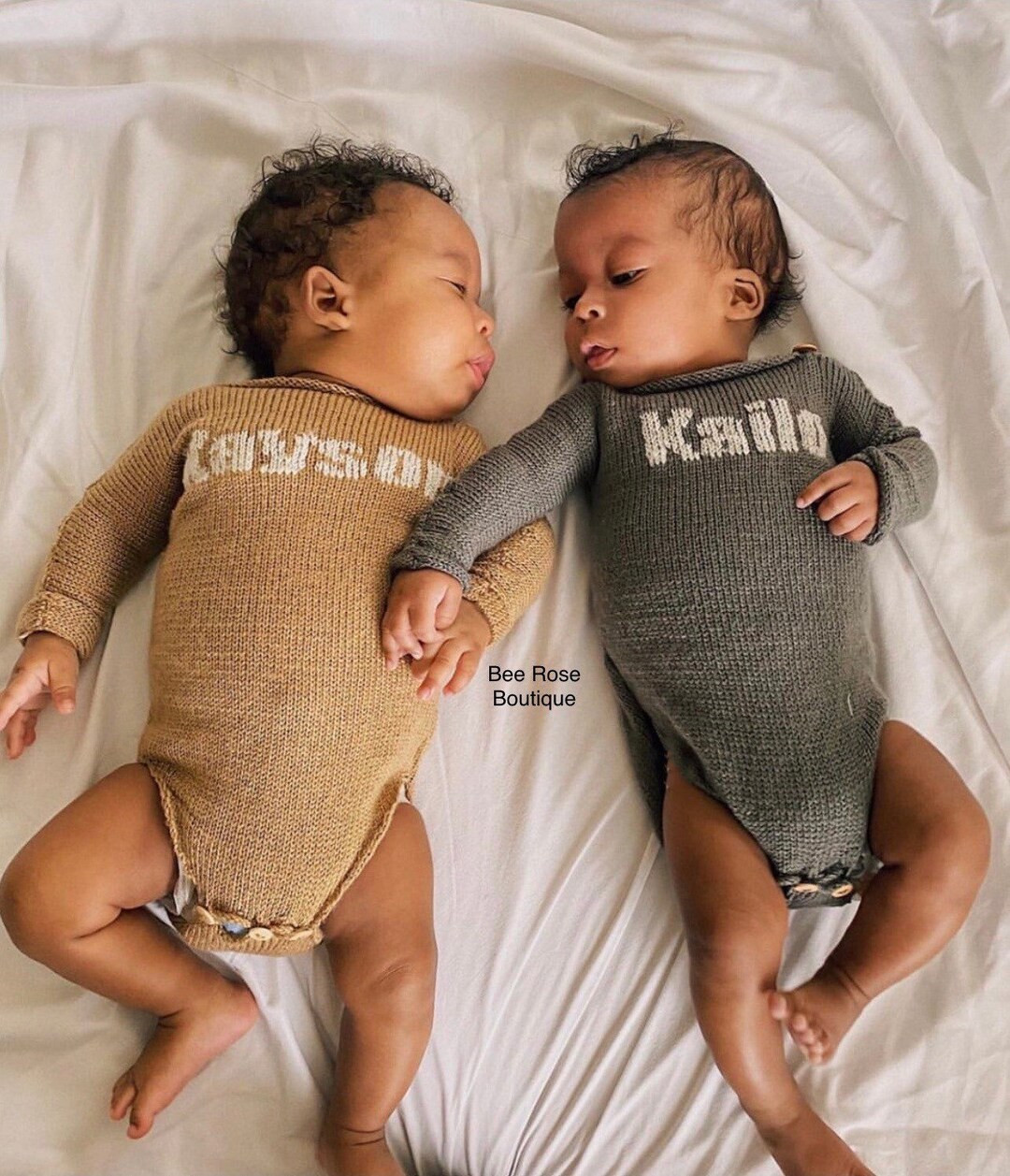 Customizable knit- baby custom name sweater| Personalized coming home outfit with name• Knitted body | Etsy (US)